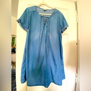 Lucky Brand chambray dress
